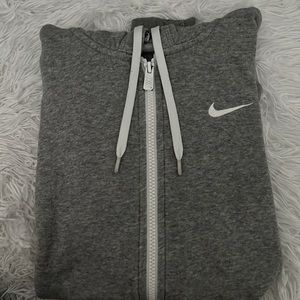 Grey Nike Zip Up